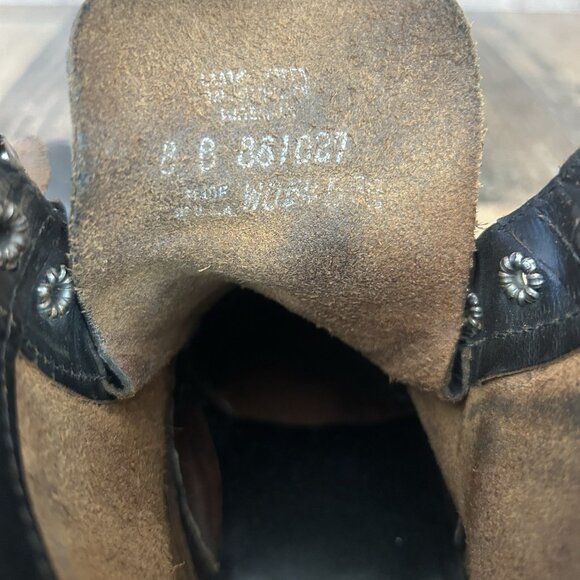 Wolverine 1000 Mile W05455 Black Work Boots Womens 8 B - Picture 5 of 13